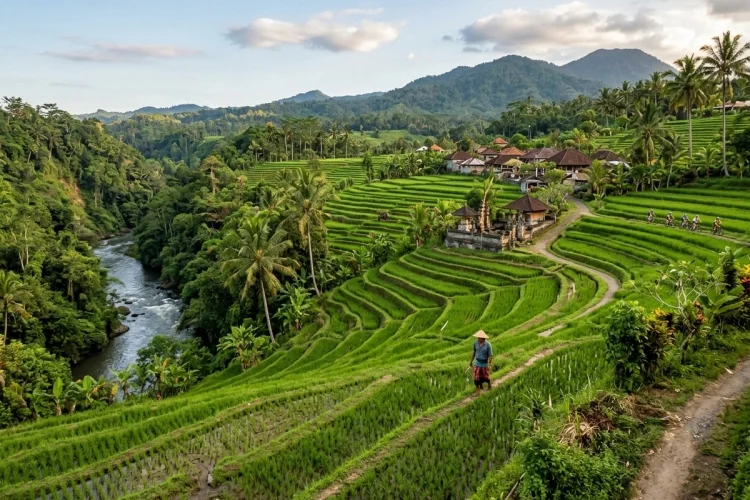Keindahan Alam Desa Carangsari di Badung Utara yang Memikat