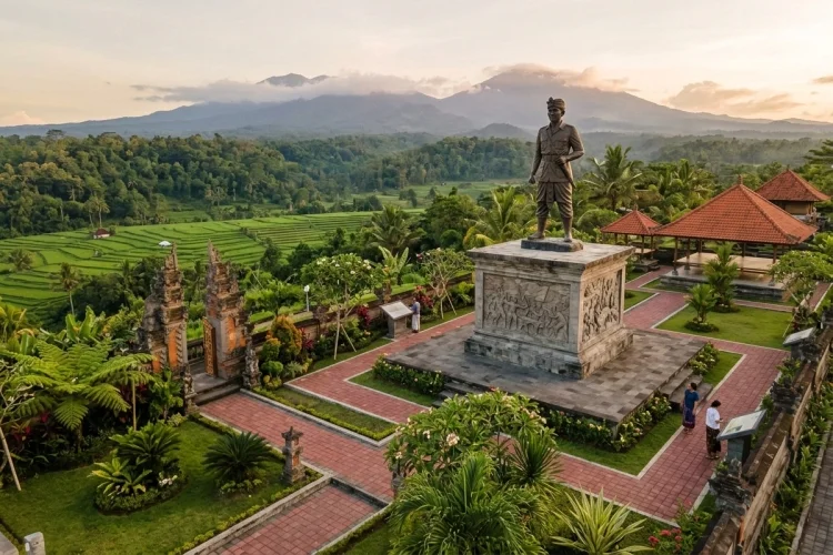 Monumen I Gusti Ngurah Rai, Wisata Sejarah di Carangsari