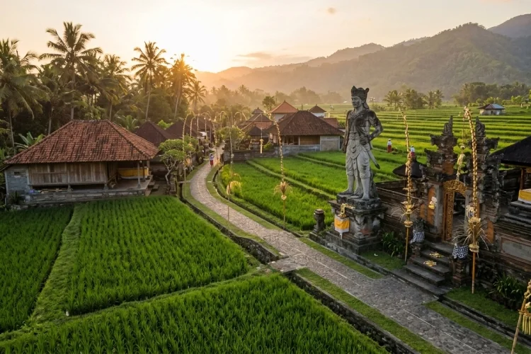 Sejarah Desa Carangsari, Tanah Kelahiran I Gusti Ngurah Rai